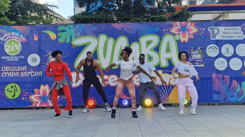Четвъртото издание на "Zumba Dance Festival" събира 500 души в Стара Загора