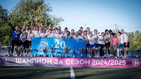 ФК НСА (София) спечели шампионската титла по футбол при жените