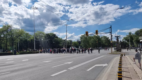 Протест в София срещу въвеждането на еврото и за запазване на българския лев
