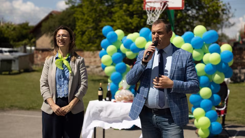 Първа копка на нов физкултурен салон във Второ ОУ "Васил Левски" в Костинброд