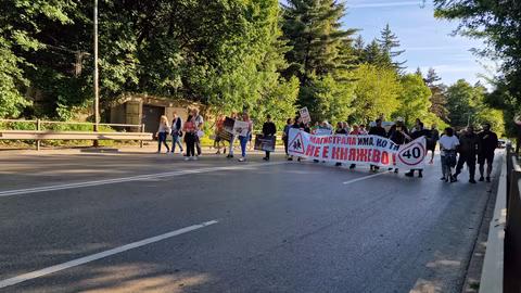 Жителите на "Княжево" организираха 11-ти протест за безопасност на пътищата