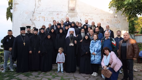 Патриарх Даниил отслужи вечерня преди Възнесение в манастира над Лозен
