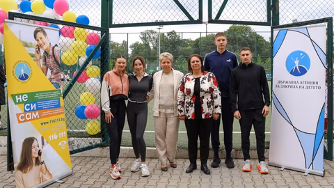 Шампионите Илиев, Болдирев и олимпийски гимнастички вдъхновиха ученици със спорт на 1 юни