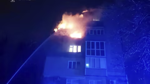 Петима загинаха при руска атака с дронове в Прилуки, Северна Украйна