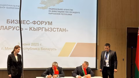 Киргизстан и Беларус подписаха ключови споразумения за селско стопанство