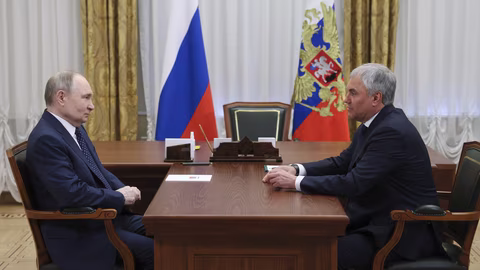 Руският лидер Вячеслав Володин предупреждава за напрежение с Германия