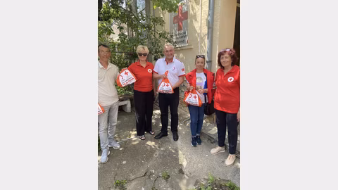 Българският Червен кръст и Турският Червен полумесец подкрепят над 2 180 нуждаещи се