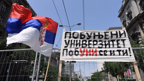 Студентите в Белград планират нов протест на Видовден