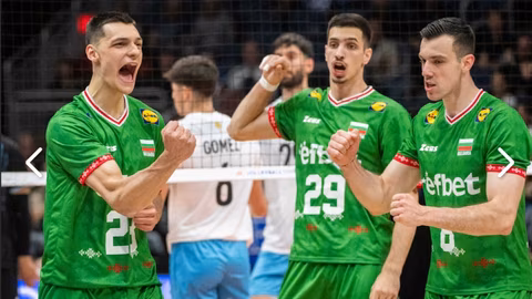 България победи Германия с 3:2 в Лигата на Нациите по волейбол