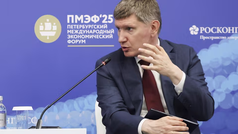 Министър Решетников предупреждава за риск от рецесия в руската икономика