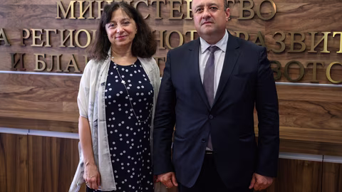 Иван Иванов и Чарлина Вичева обсъдиха развитието на "синята" икономика в България