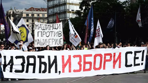 Шестима арестувани в Сърбия за планирани насилствени действия срещу държавата