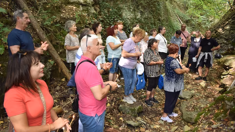 В Пороище отбелязаха храмовия празник с паметна плоча на колоездача Марин Николов