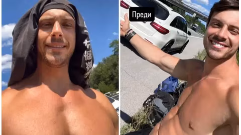 Жана от Перник става интернет сензация с внука си Филип Буков