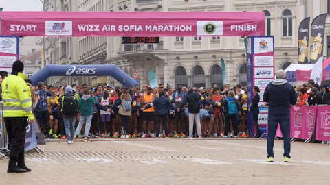 Над 6000 бегачи от 60 държави на Wizz Air Sofia Marathon 2025