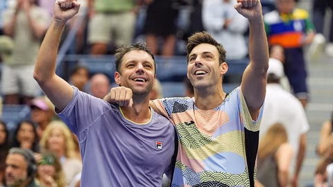 Гранойерс и Себайос спечелиха драматичен финал на US Open при мъжете на двойки