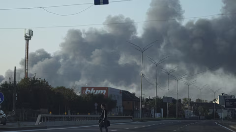 Руски дрон удари топлоелектрическа централа близо до Киев