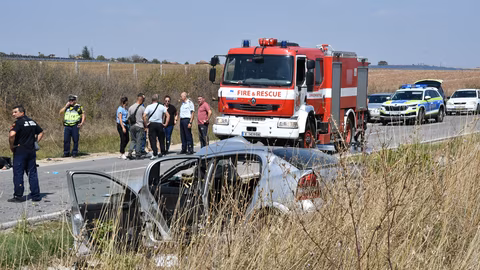Двама загинали и 24 ранени при 22 тежки катастрофи за денонощие