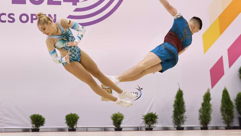 Христо Манолов и Борислава Иванова водят на \"PLOVDIV CUP AEROBICS OPEN\"
