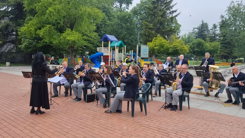 Духовият оркестър „Васил Абрашев“ с концерт „Ние сме светът“ в Търговище