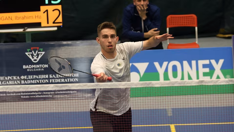 Илиян Стойнов постигна победа и загуба на турнира по бадминтон в Анкара