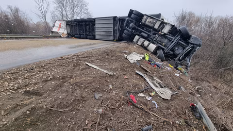 33-годишен шофьор загина при тежък пътен инцидент в Горно Войводино