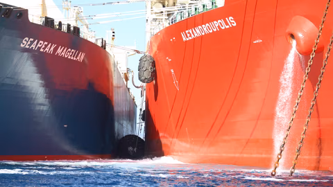 Вторият товар втечнен природен газ от САЩ се разтоварва край Александруполис