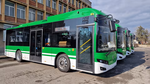 Шумен започва обслужване с електрически автобуси по линии 7 и 71