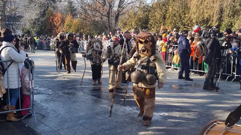 Пернишки сурвакарски групи представят традициите в София