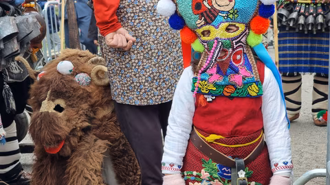 Празник \"Деца играят на кукери\" съхранява традициите в село Кабиле