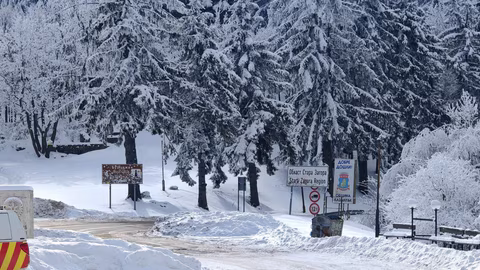 Проходът Шипка и Габрово под засилен контрол при зимни условия