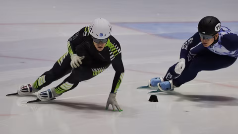 Стефан-Александър Кюмюрджев спечели 1000 м на Държавното по шорттрек