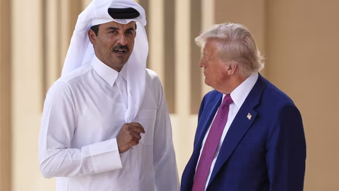 Емирът на Катар и Доналд Тръмп обсъдиха споразумението за прекратяване на огъня